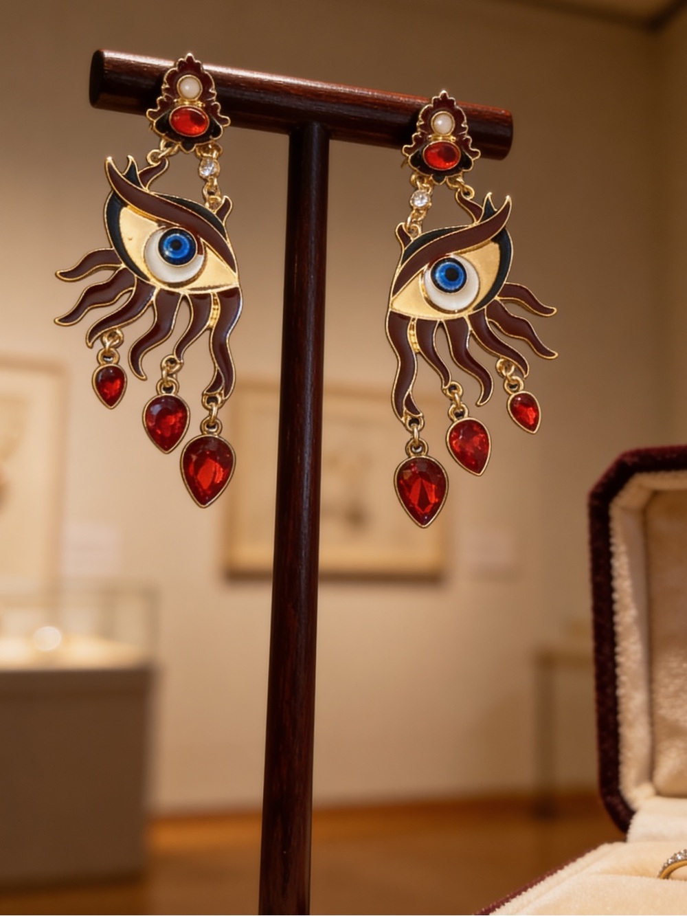 Eyes of Charon  Schiaparelli Evelyn Earrings